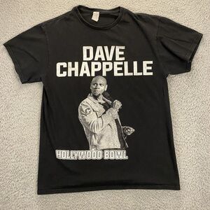 Dave Chappelle Hollywood Bowl T-Shirt size M Tour‎ Comedy Show Vintage